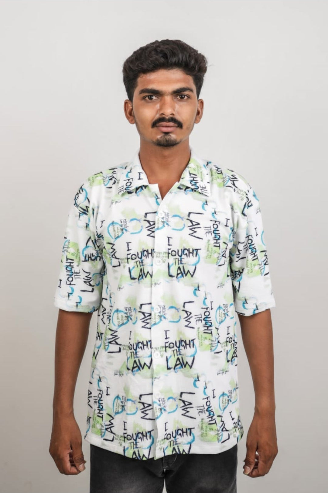 Short-sleeve printed shirt LOVENOCH