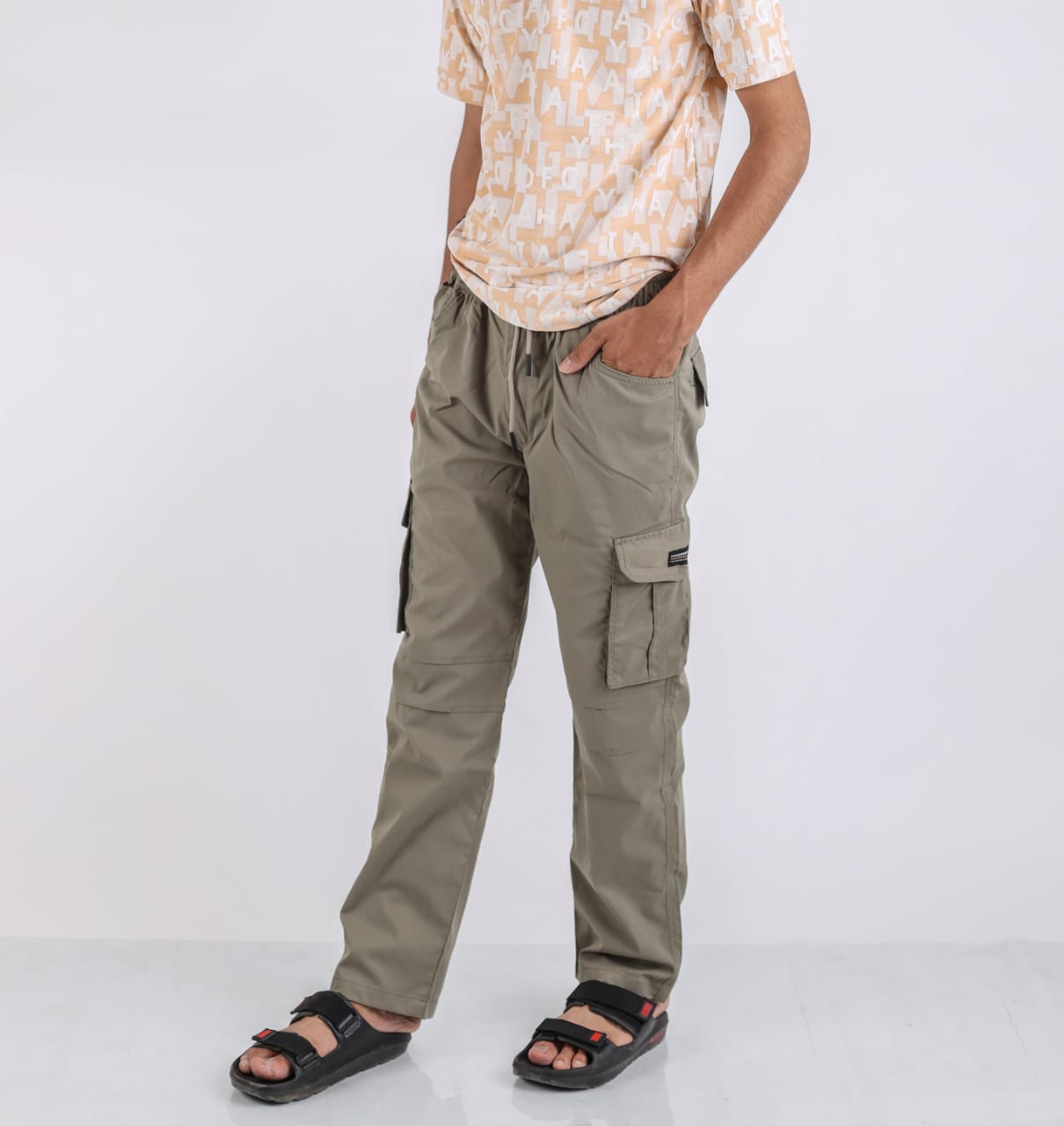 Relaxed Fit Cargo Pants for LOVENOCH