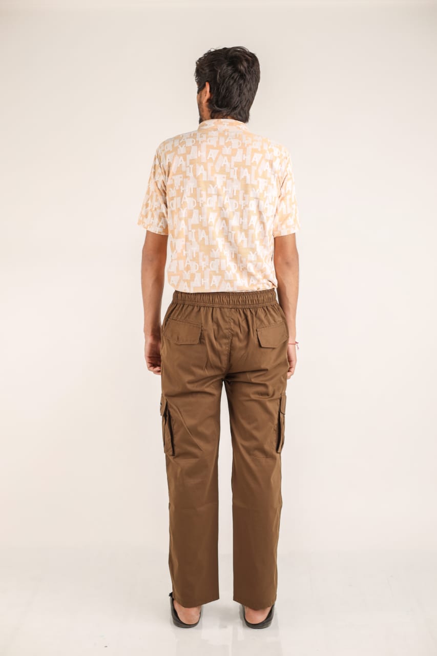 Relaxed Fit Cargo Pants KHAKI for LOVENOCH
