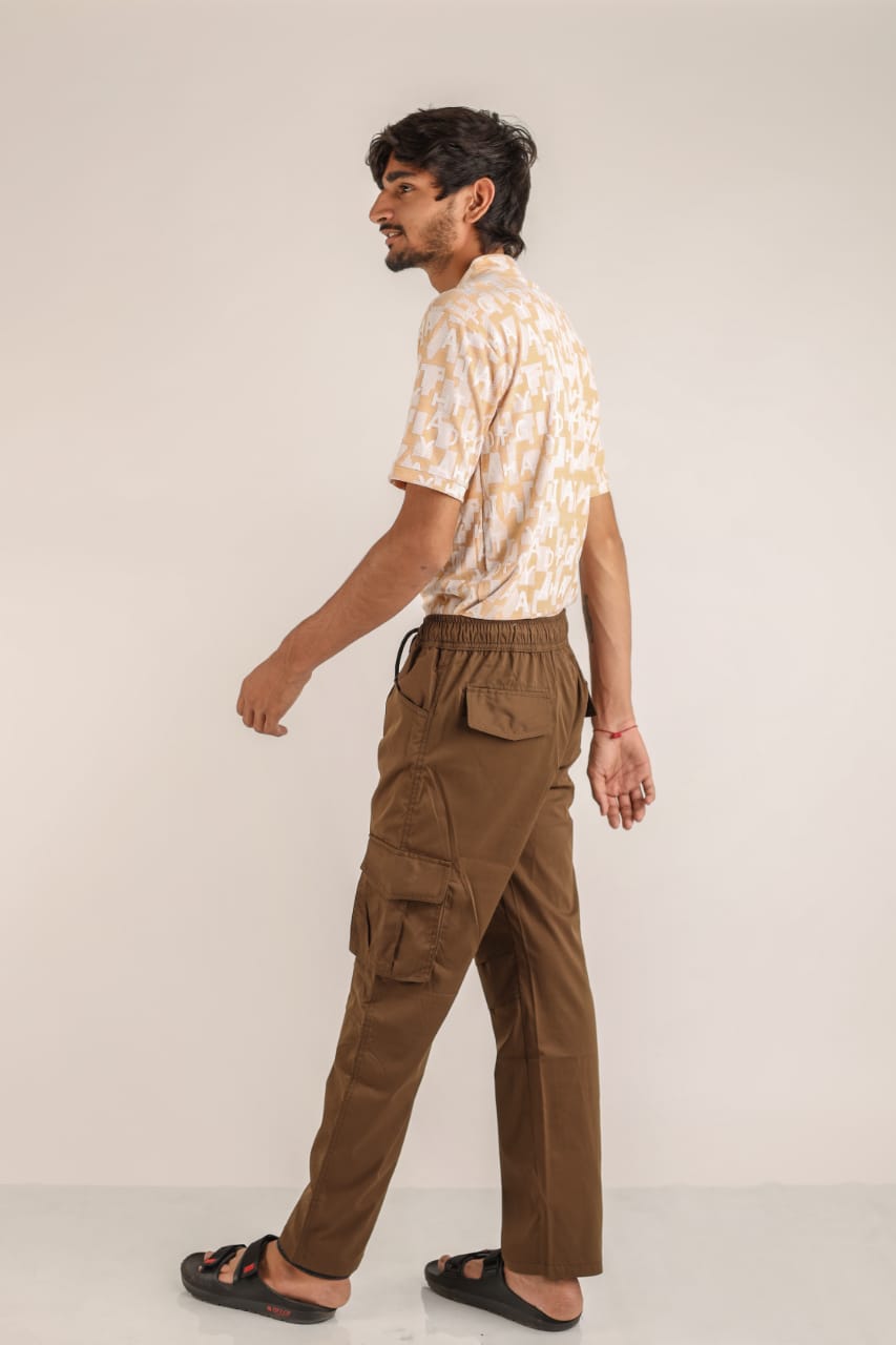 Relaxed Fit Cargo Pants KHAKI for LOVENOCH
