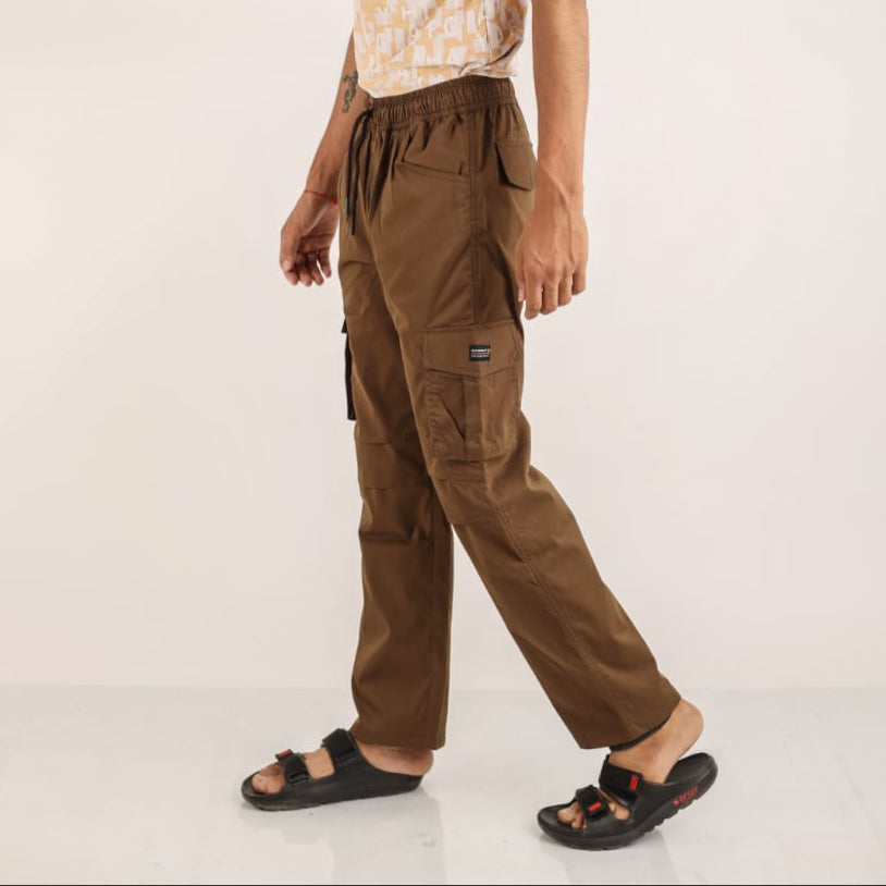 Relaxed Fit Cargo Pants KHAKI for LOVENOCH