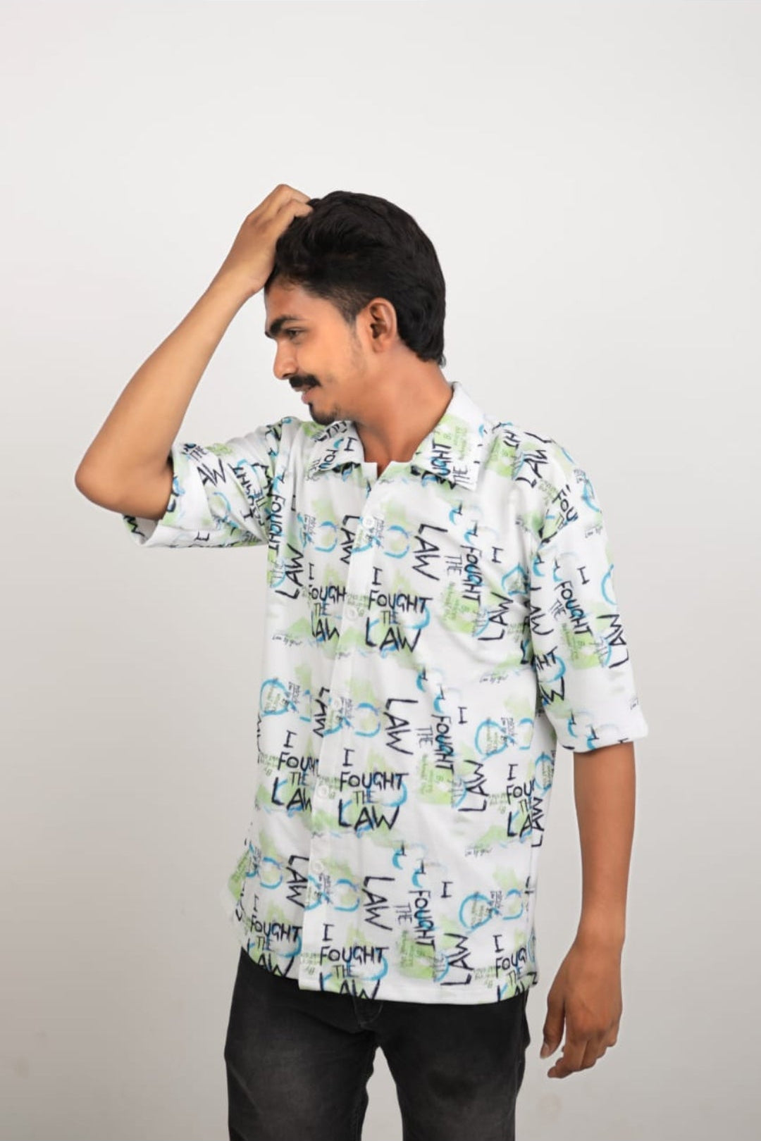 Short-sleeve printed shirt LOVENOCH