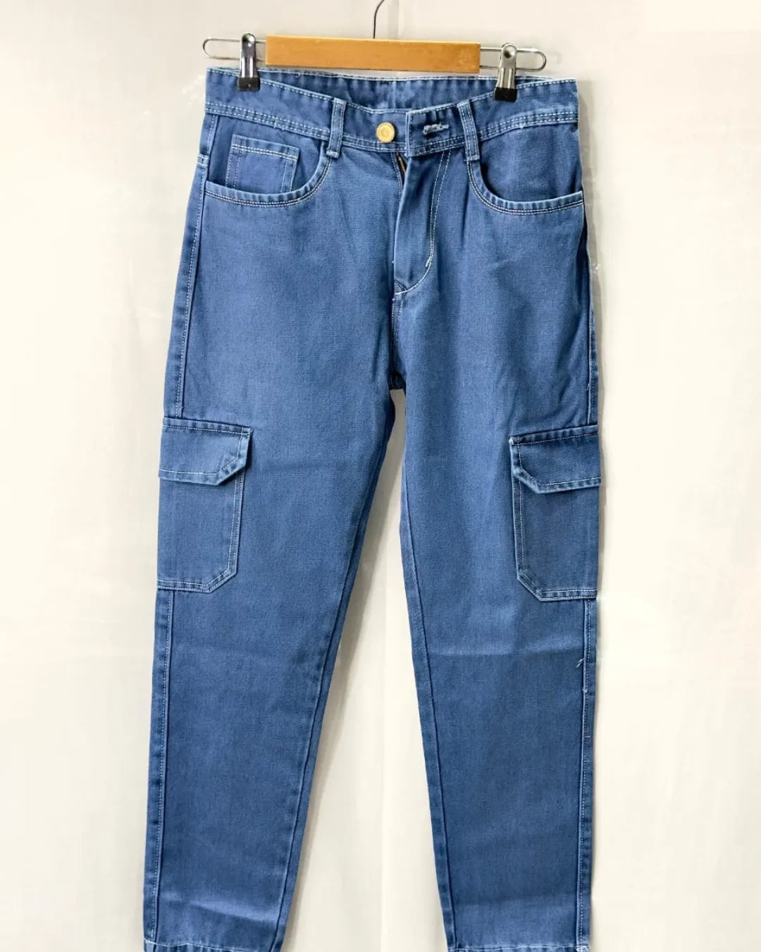 Denim cargos premium Quality LOVENOCH