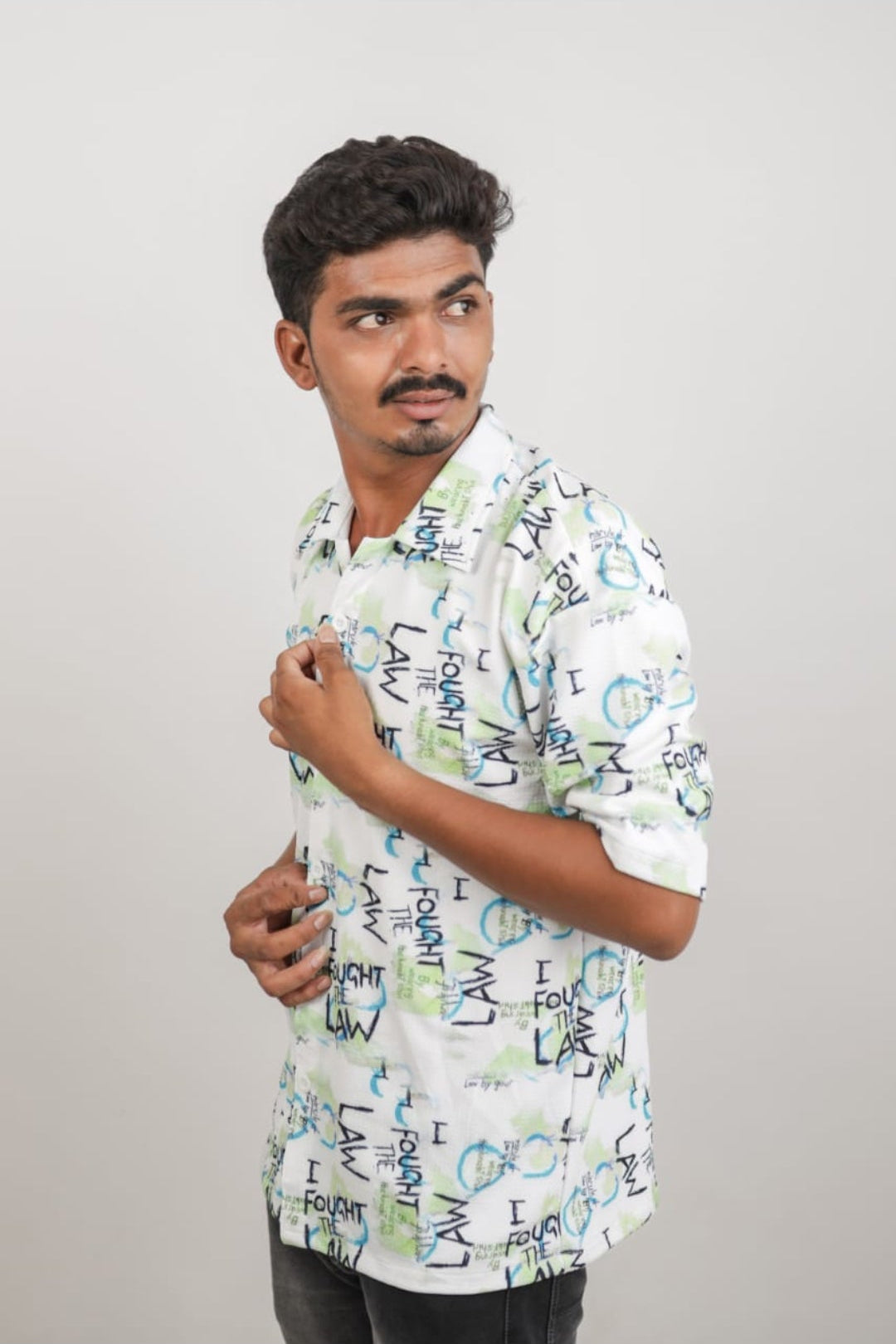 Short-sleeve printed shirt LOVENOCH